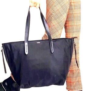 Botkier Tote Bag Bond Nylon Roomy Sturdy Travel Business Easy Clean New w/o Tags
